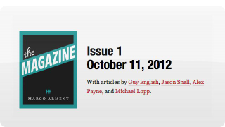 Instapaper Founder Starts an iPad Magazine Called, uh, The Magazine